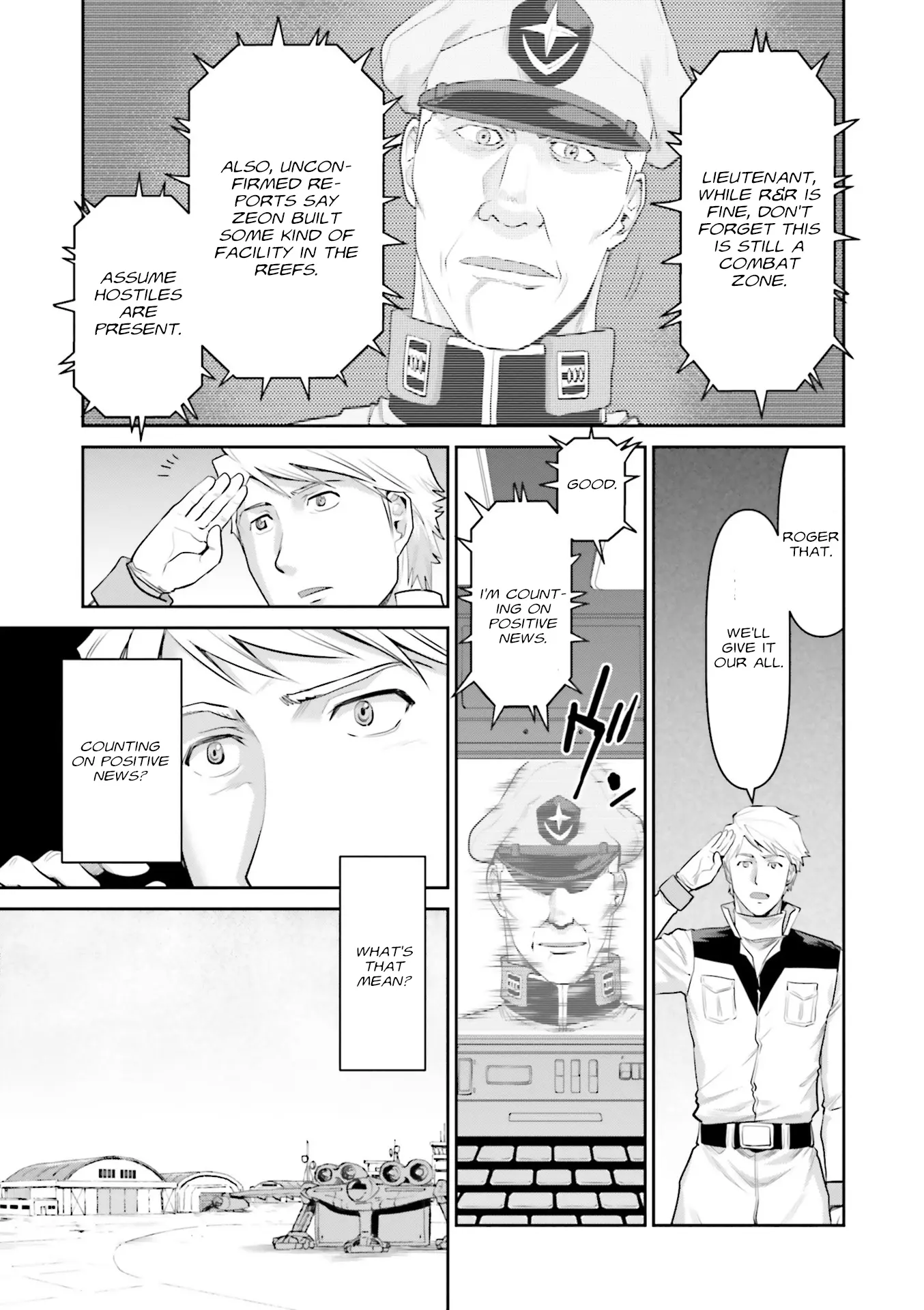 Mobile Suit Gundam Ground Zero – Rise From The Ashes chapter 9 - page 16