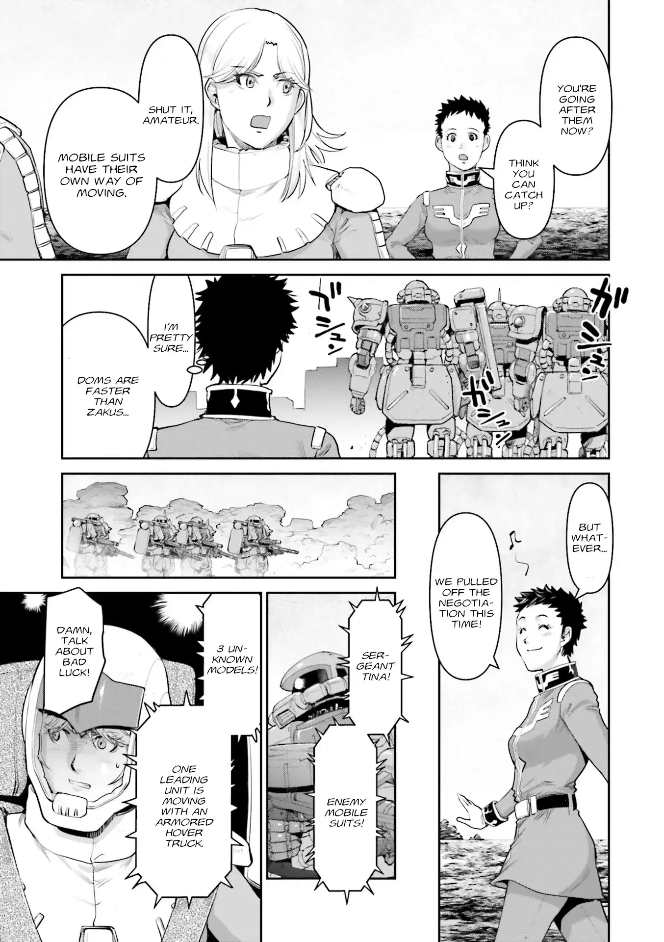 Mobile Suit Gundam Ground Zero – Rise From The Ashes chapter 9 - page 22