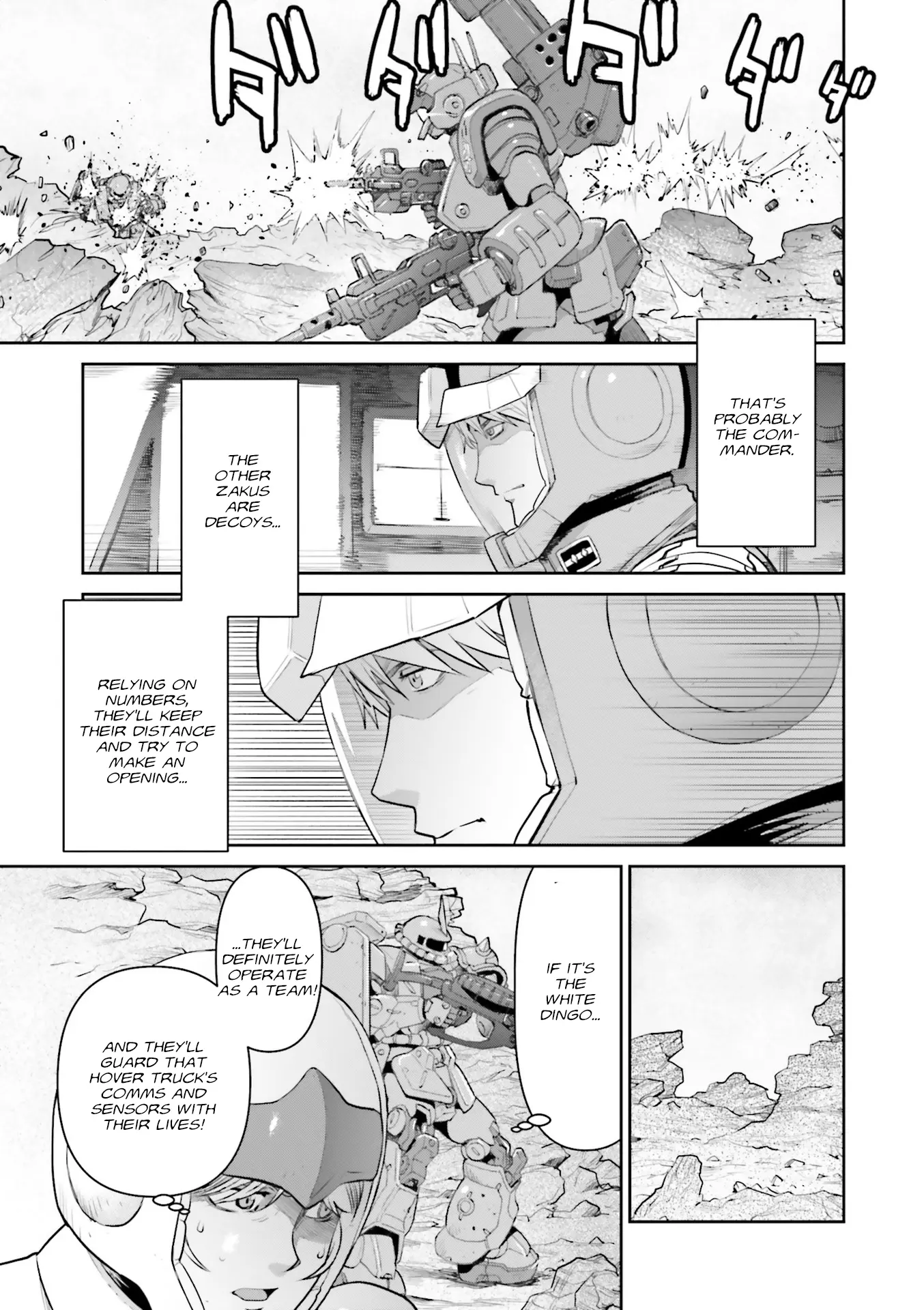 Mobile Suit Gundam Ground Zero – Rise From The Ashes chapter 9 - page 28