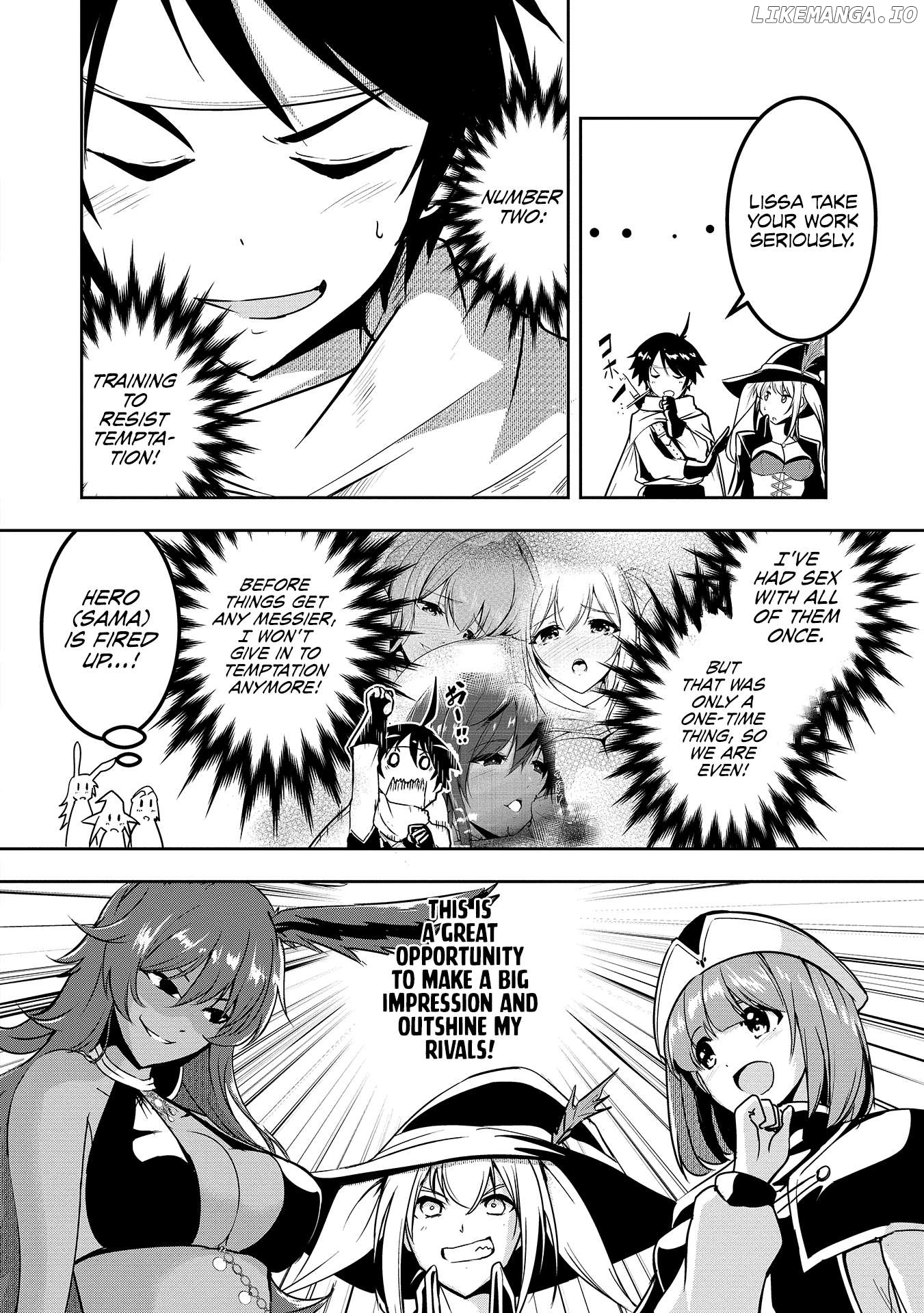 Yusha-sama, sakuya mo otanoshimi deshita ne. Chapter 4 - page 4