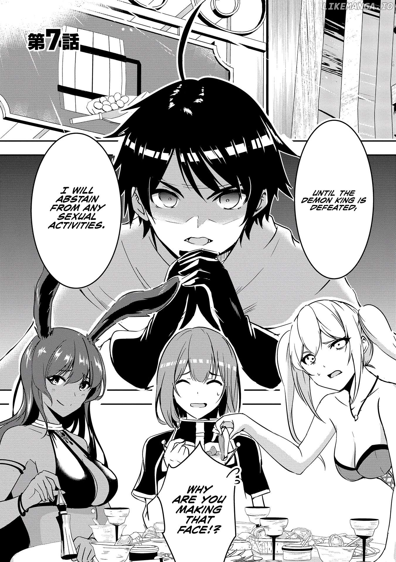 Yusha-sama, sakuya mo otanoshimi deshita ne. Chapter 7 - page 2