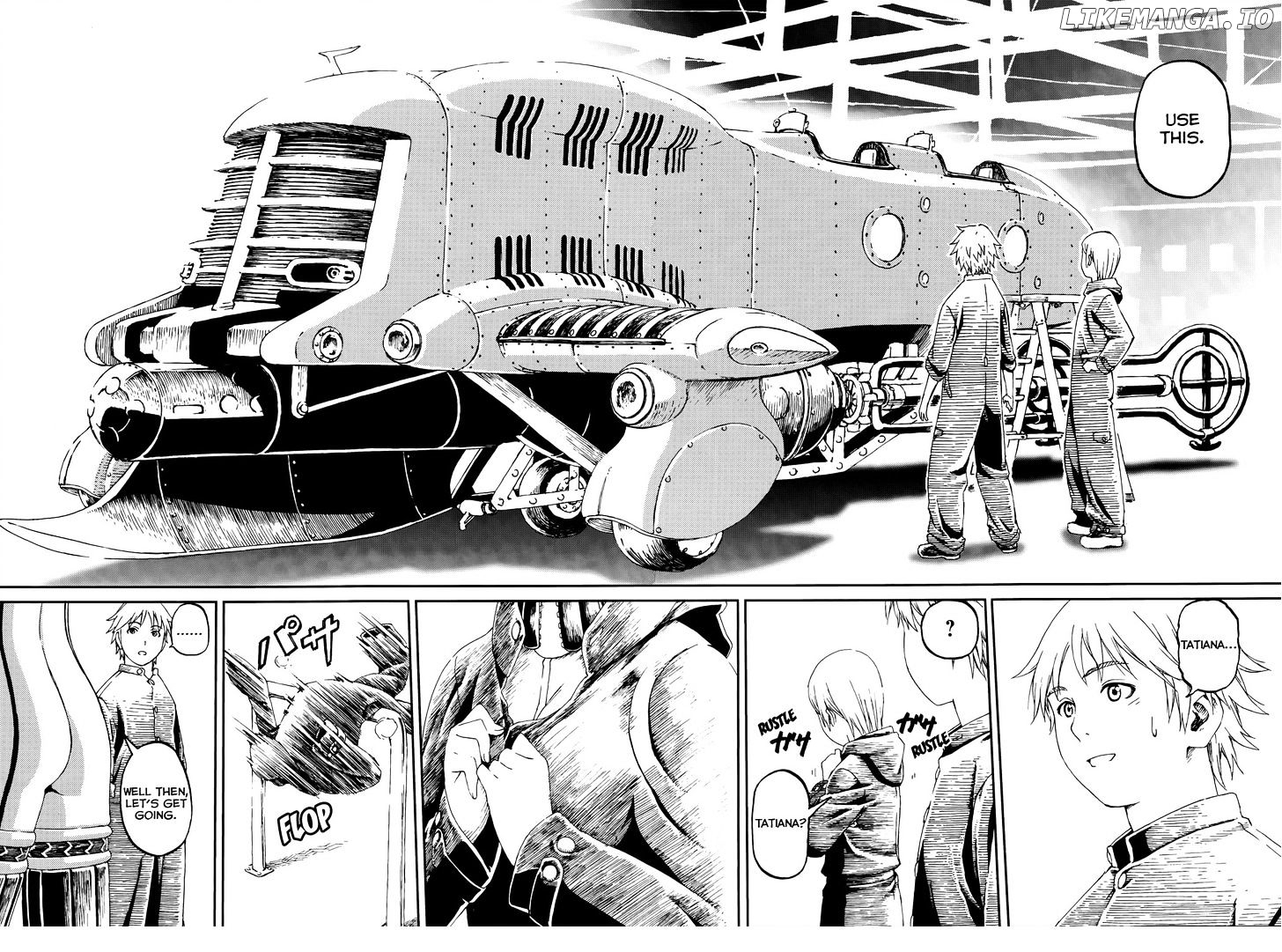 Last Exile - Sunadokei no Tabibito chapter 5 - page 13