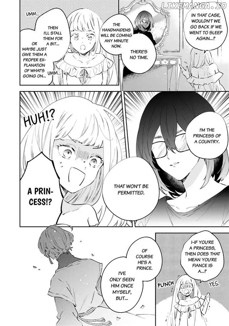 Body Swap of a Nerdy Girl and A Princess Reborn in Another World: Kiss Me Until I'm Wet Inside... Chapter 1.1 - page 7