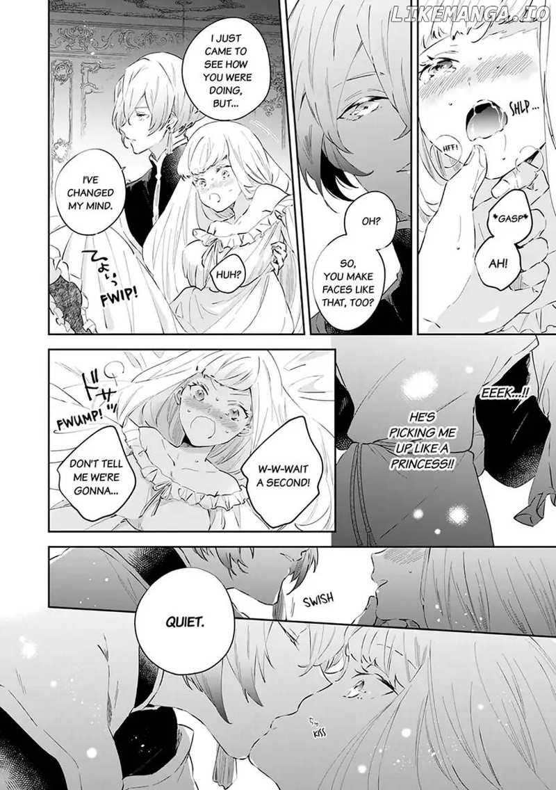 Body Swap of a Nerdy Girl and A Princess Reborn in Another World: Kiss Me Until I'm Wet Inside... Chapter 1.2 - page 8