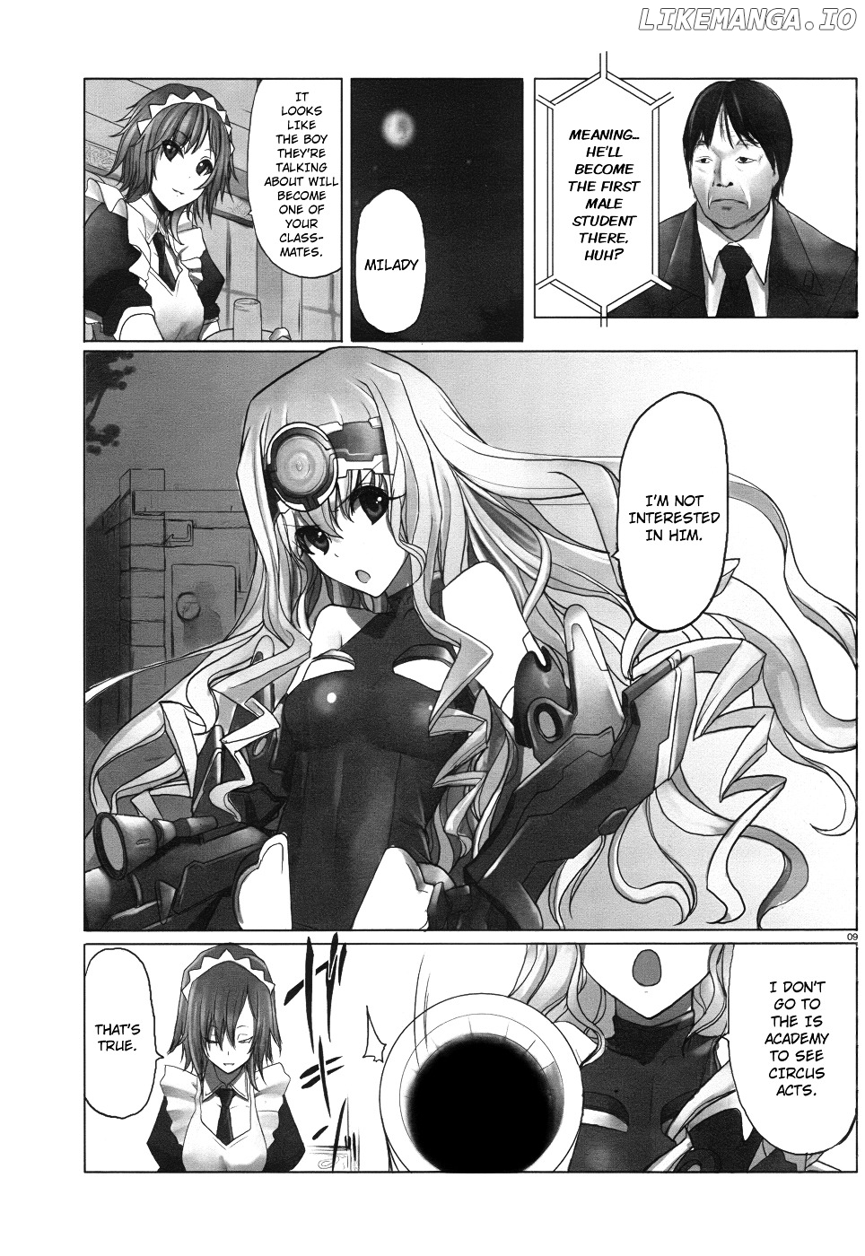 Infinite Stratos chapter 0.1 - page 11