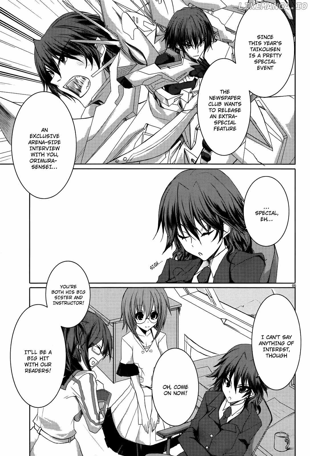 Infinite Stratos chapter 7 - page 7