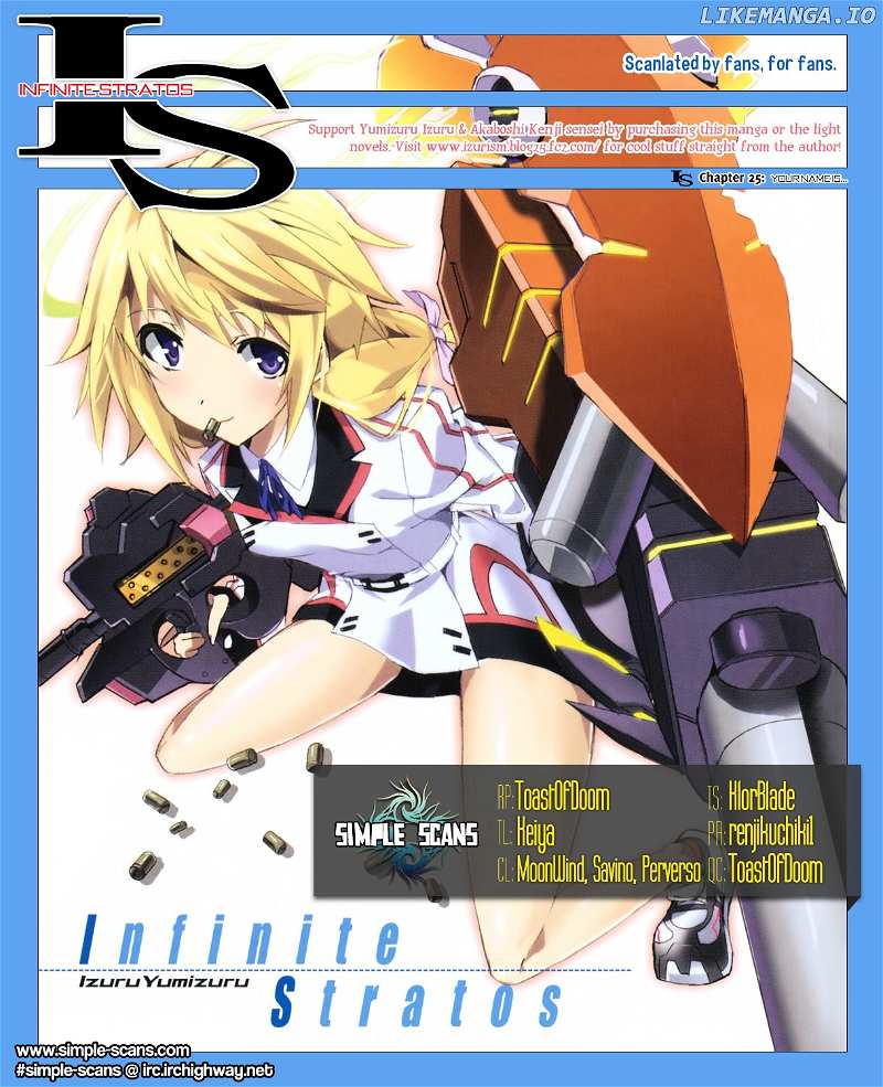 Infinite Stratos chapter 25 - page 1