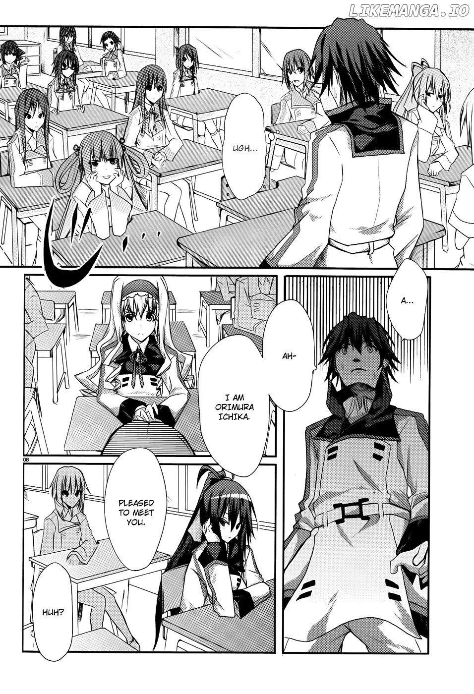 Infinite Stratos chapter 1 - page 10