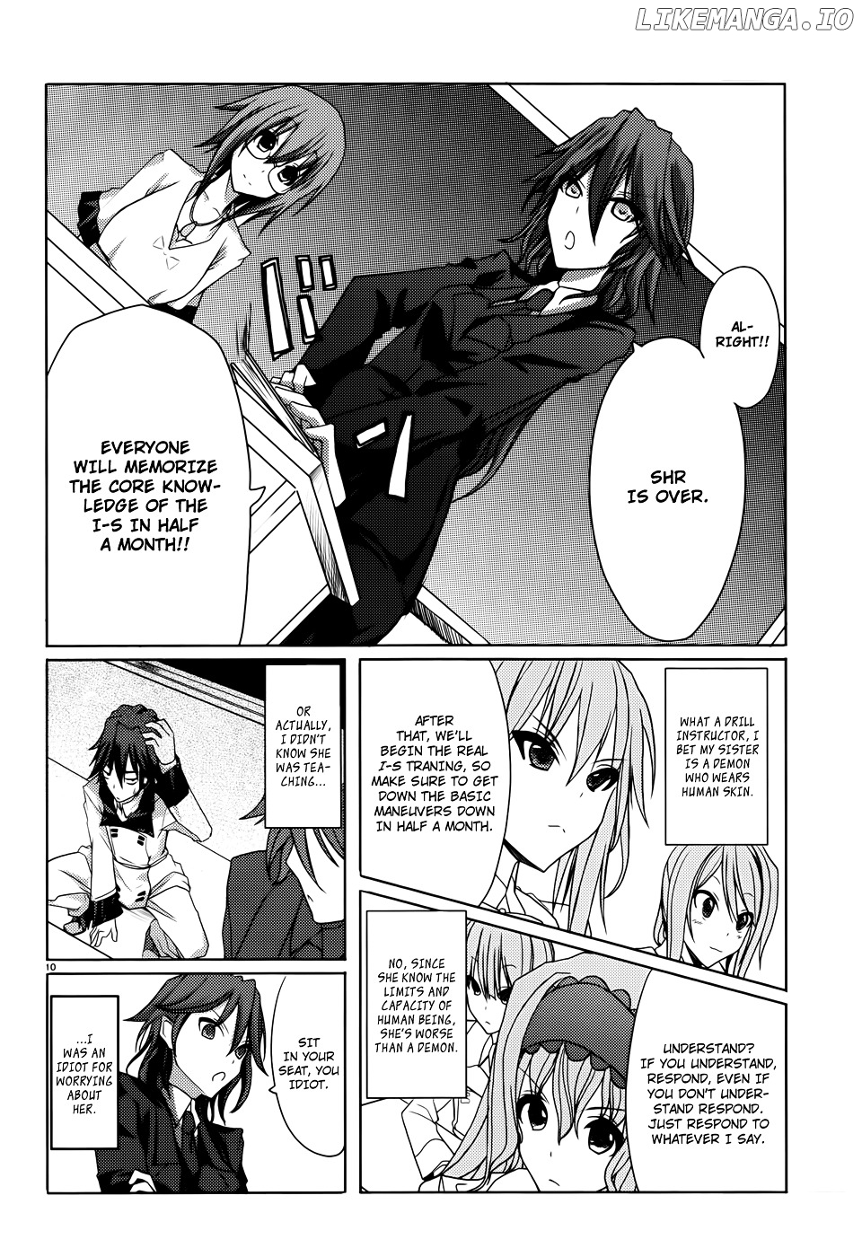 Infinite Stratos chapter 1 - page 12