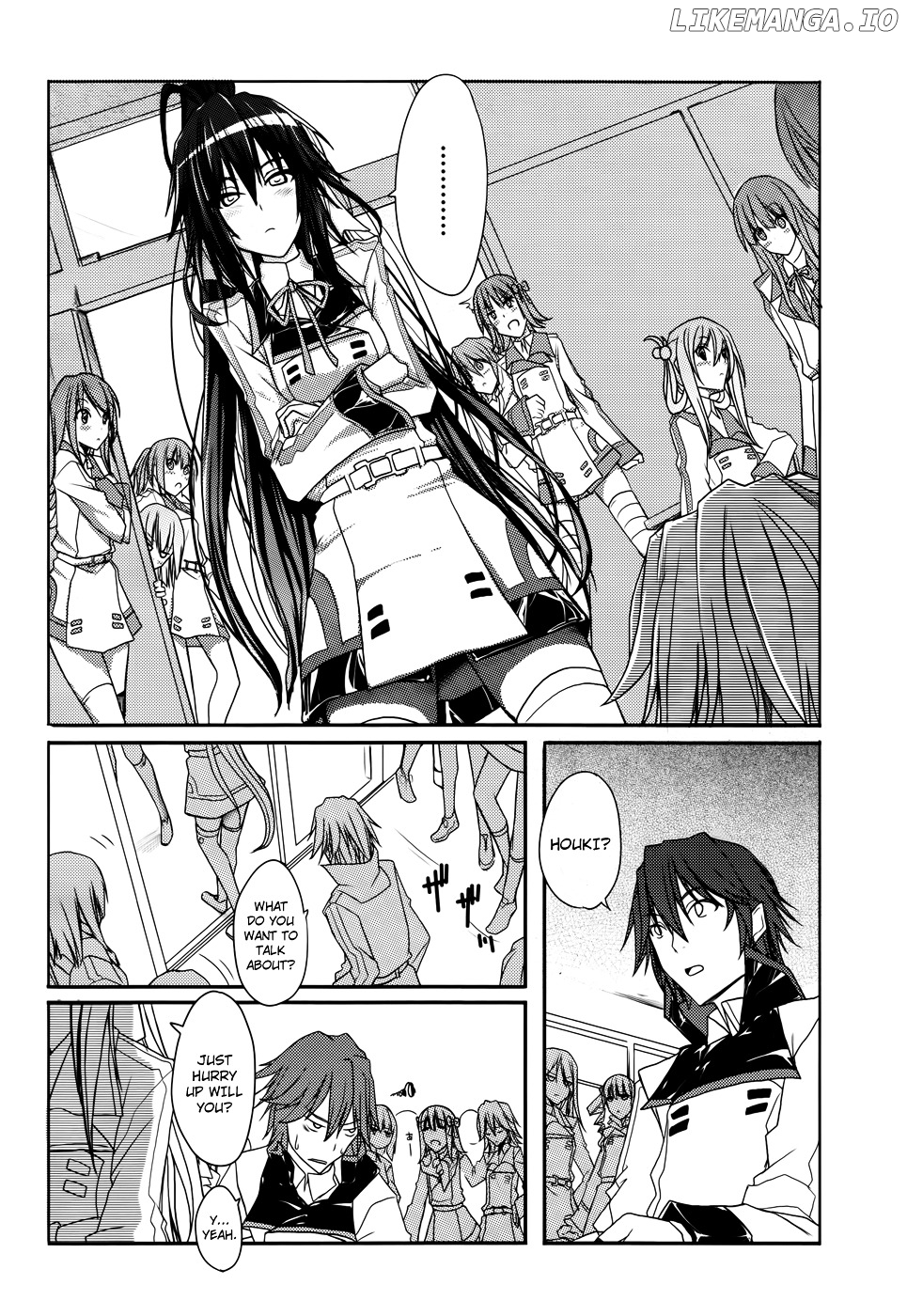 Infinite Stratos chapter 1 - page 18