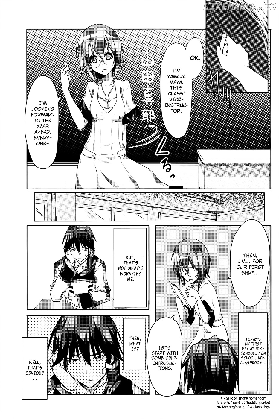 Infinite Stratos chapter 1 - page 3