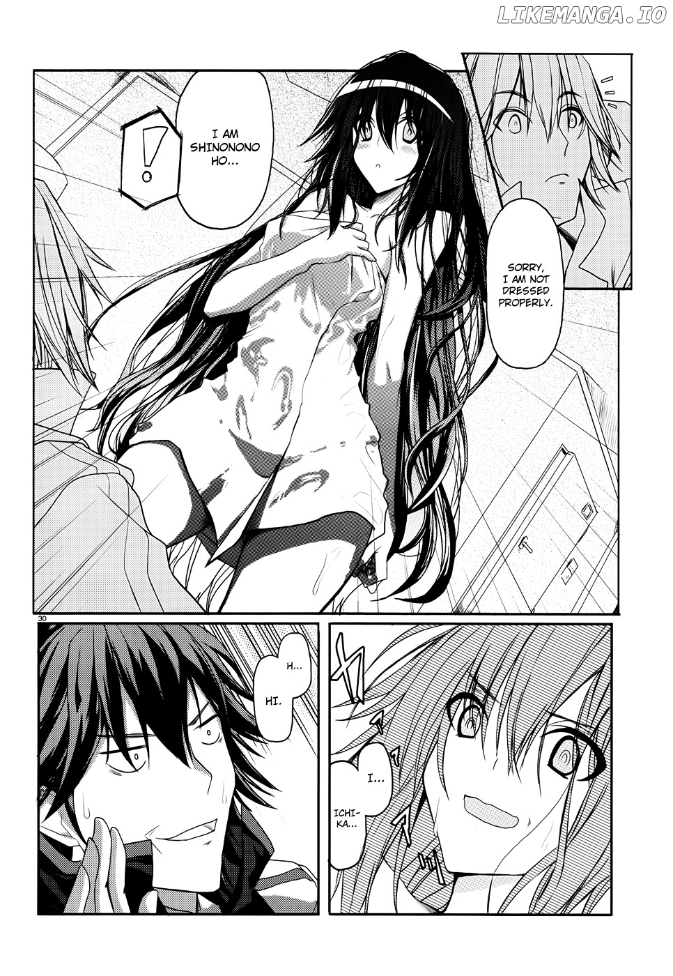 Infinite Stratos chapter 1 - page 32