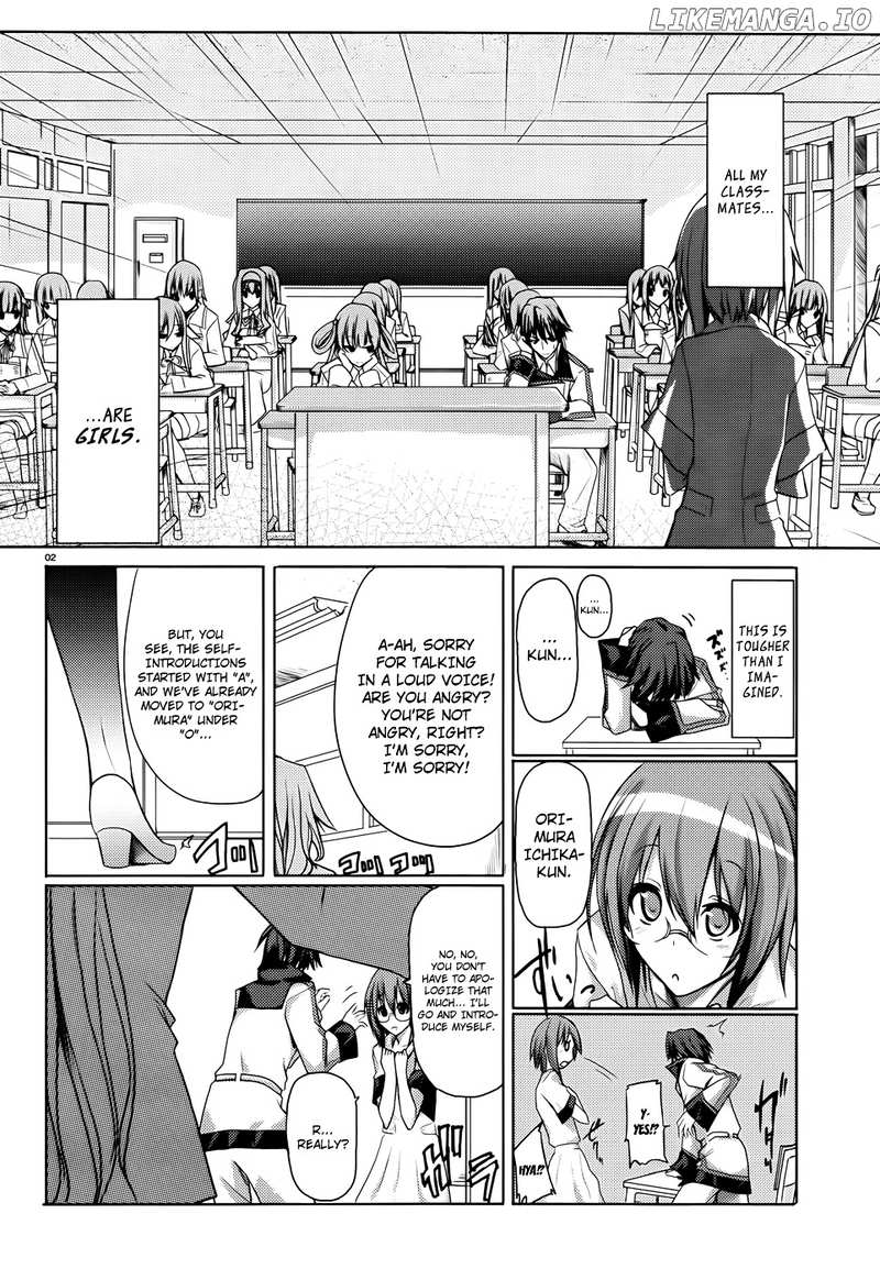 Infinite Stratos chapter 1 - page 4