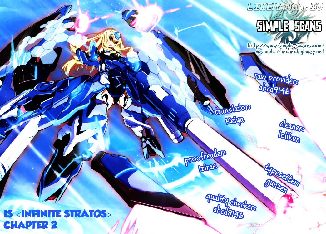 Infinite Stratos chapter 2 - page 1
