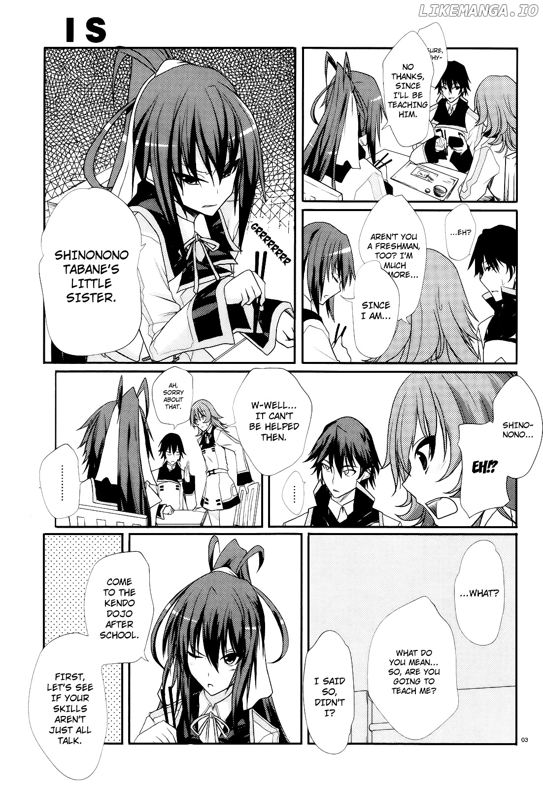 Infinite Stratos chapter 2 - page 5
