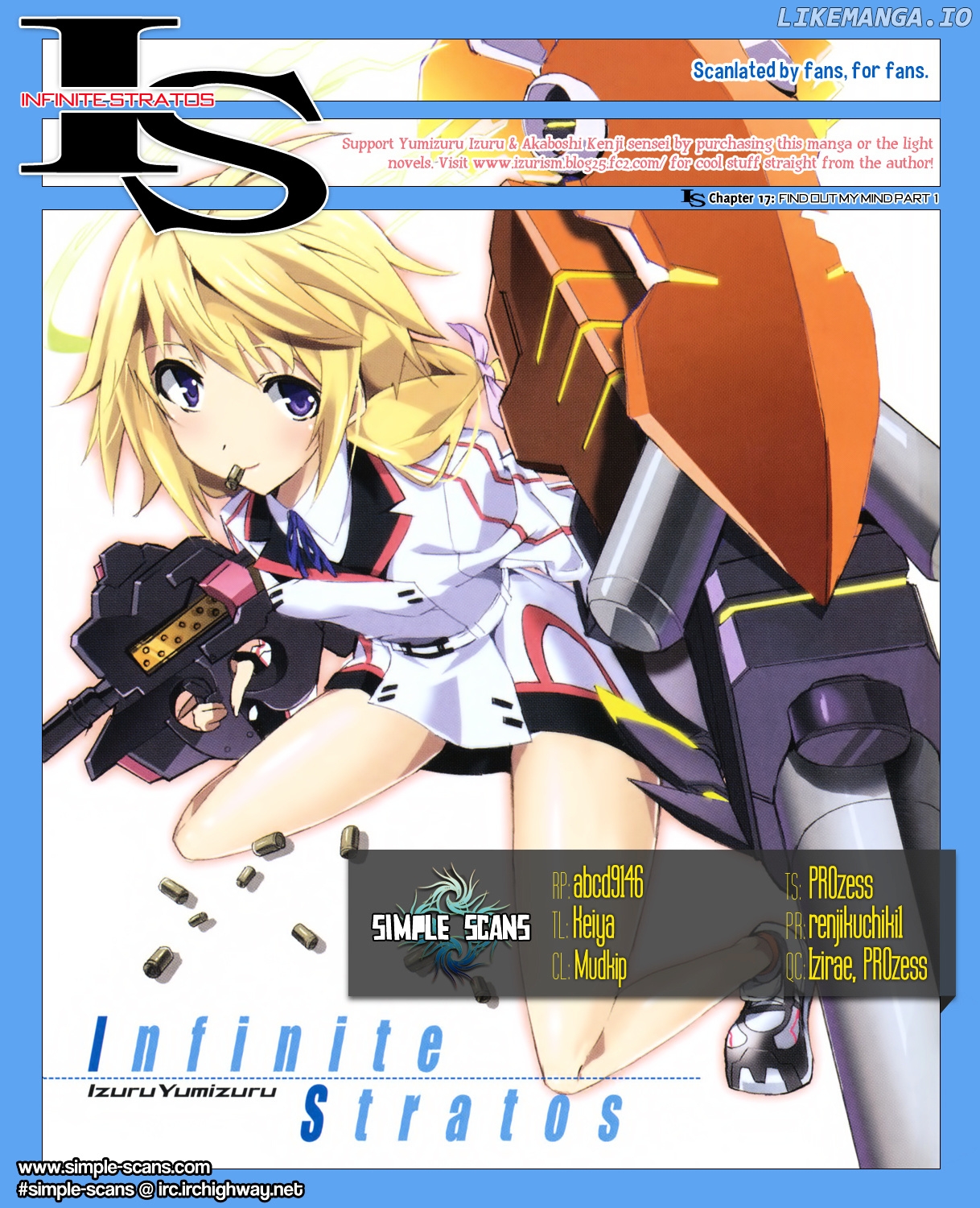 Infinite Stratos chapter 17 - page 1