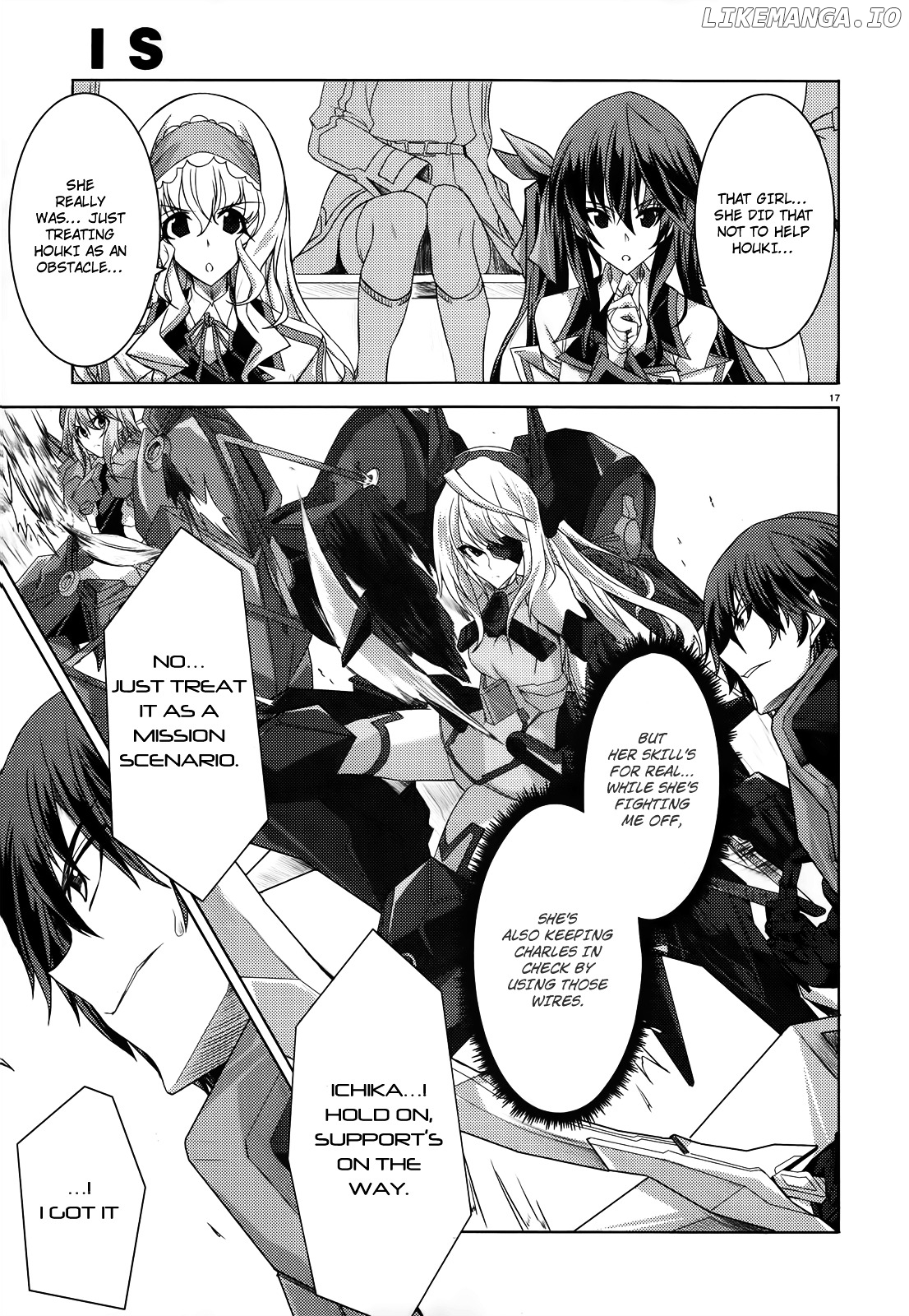 Infinite Stratos chapter 17 - page 17