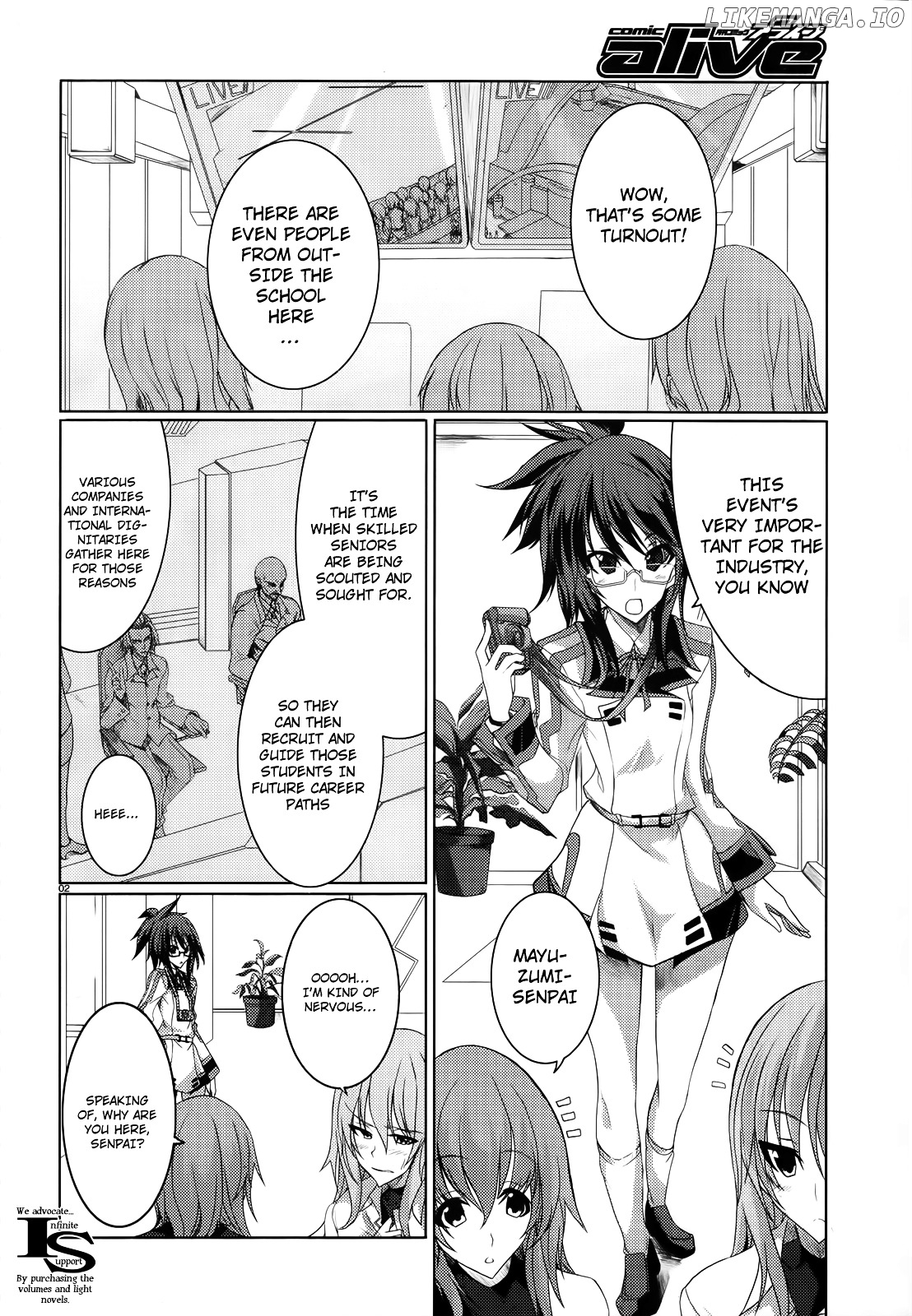 Infinite Stratos chapter 17 - page 3