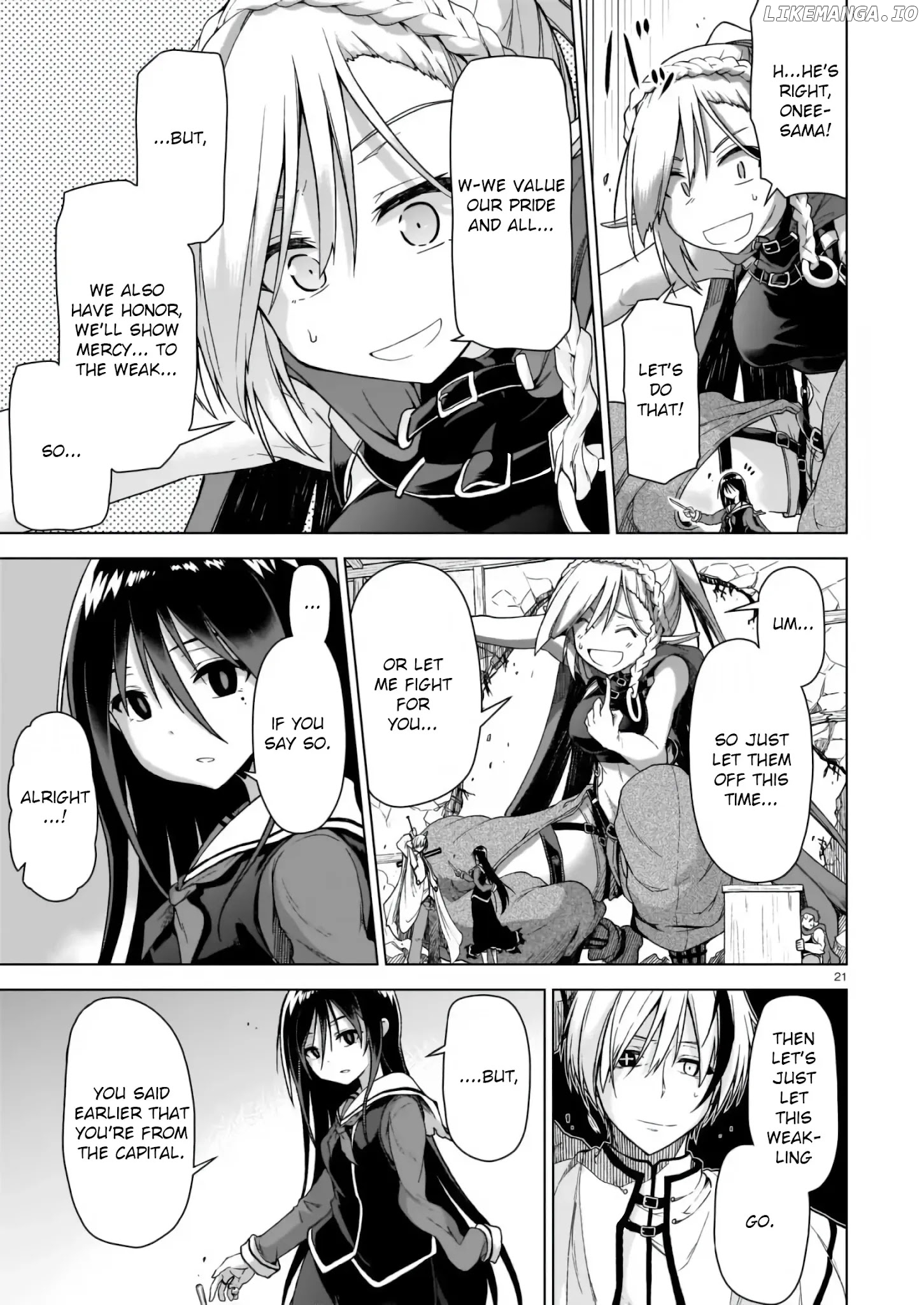 The Onee-Sama And The Giant chapter 1 - page 21