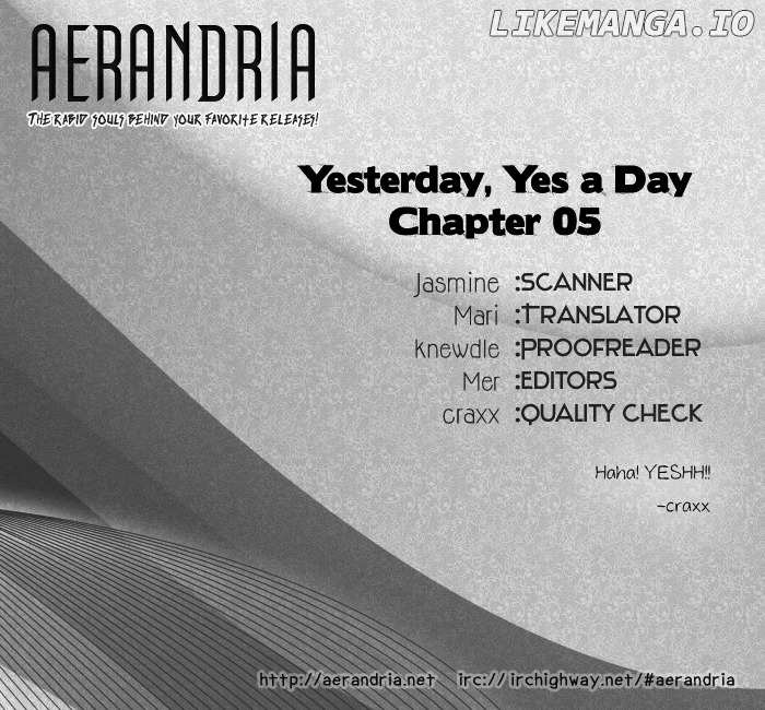 Yesterday, Yes a Day chapter 5 - page 3