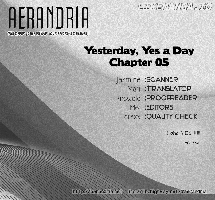 Yesterday, Yes a Day chapter 5 - page 3