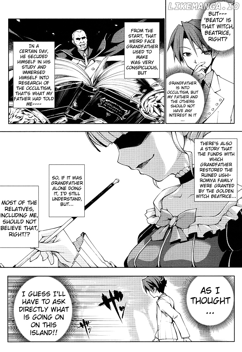 Umineko No Naku Koro Ni Episode X chapter 2 - page 14