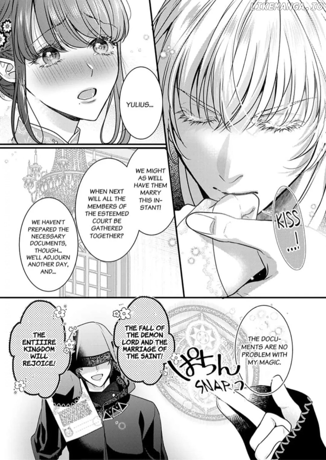 Inochi ni Kaete mo Mamoru to Chikatta - Cool na Goei Kishi wa Shoukansareta Seijo wo Atsuku Dekiai suru Chapter 1 - page 10