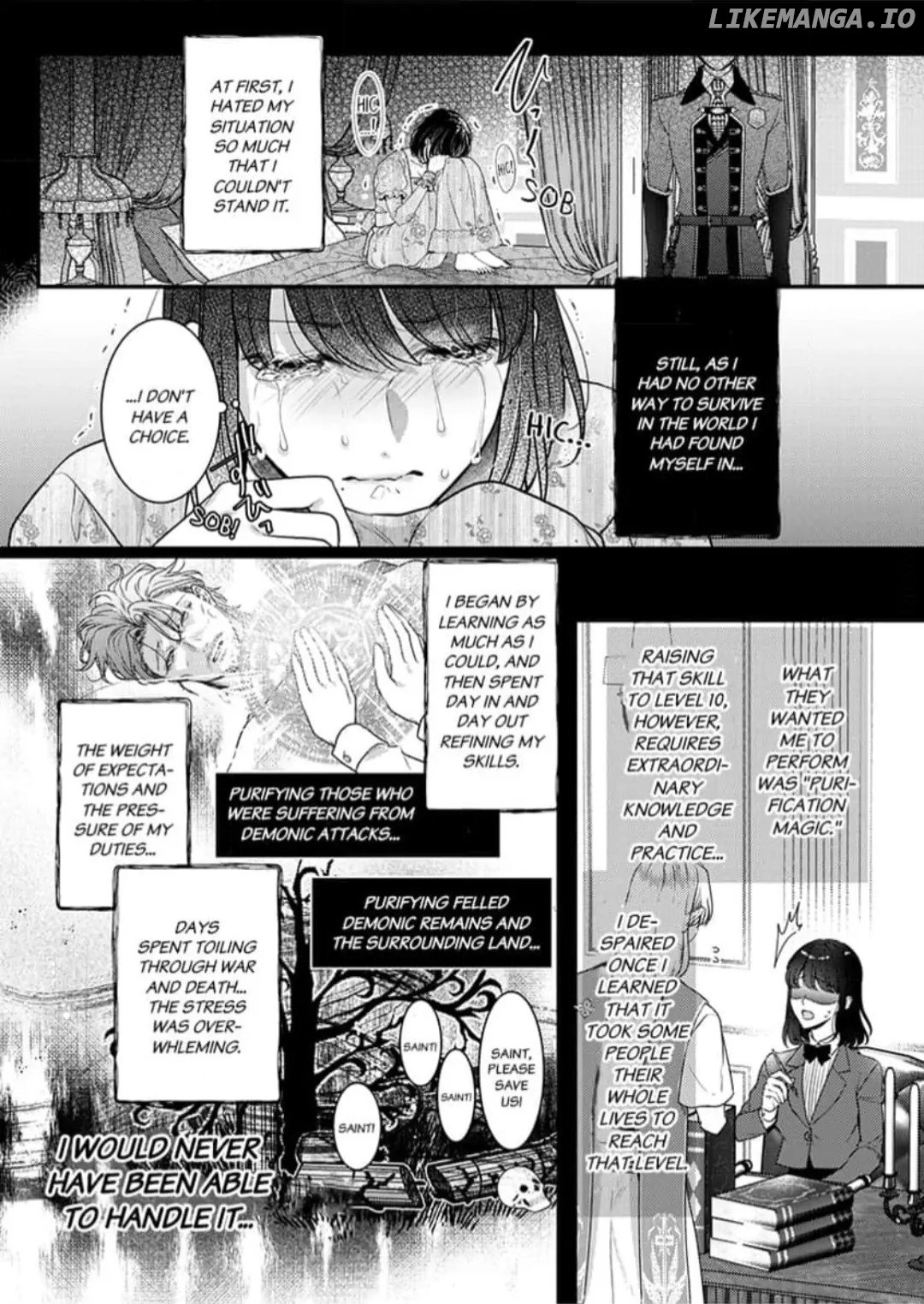 Inochi ni Kaete mo Mamoru to Chikatta - Cool na Goei Kishi wa Shoukansareta Seijo wo Atsuku Dekiai suru Chapter 1 - page 14