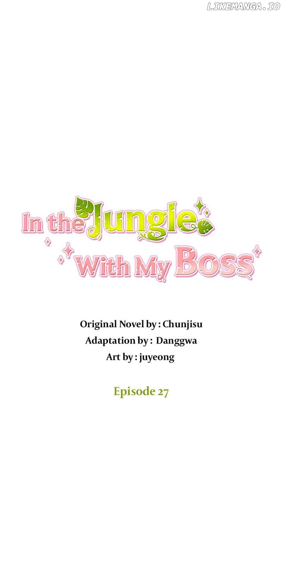 In the Jungle With My Boss Chapter 27 - page 10