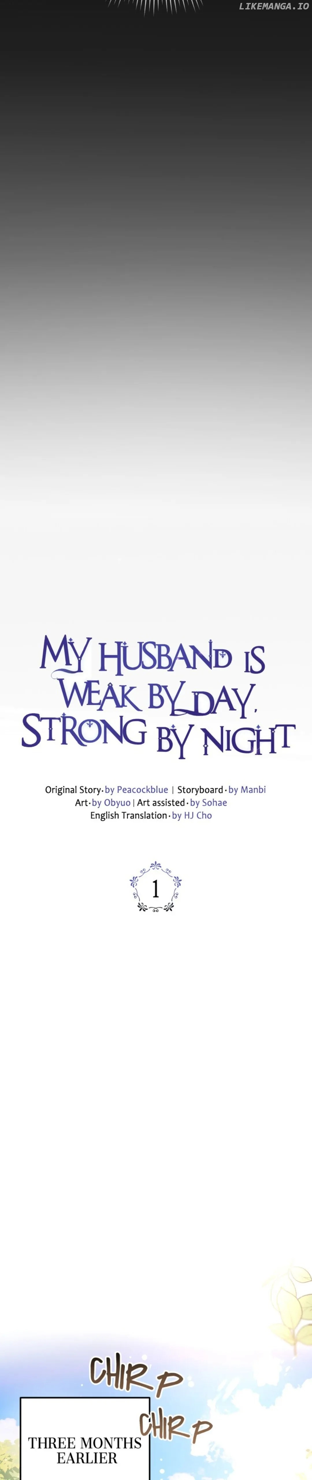 My Husband is Weak by Day, Strong by Night Chapter 1 - page 12