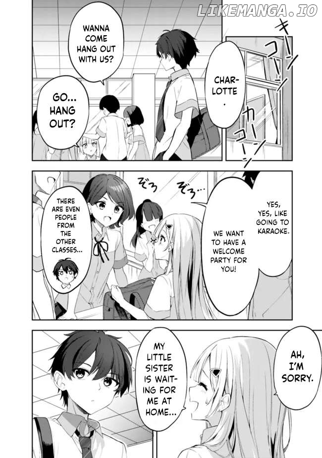 Maigo ni Natteita Youjo wo Tasuketara, Otonari ni Sumu Bishoujo Ryuugakusei ga Ie ni Asobi ni Kuru You ni Natta Ken Nitsuite Chapter 1 - page 15