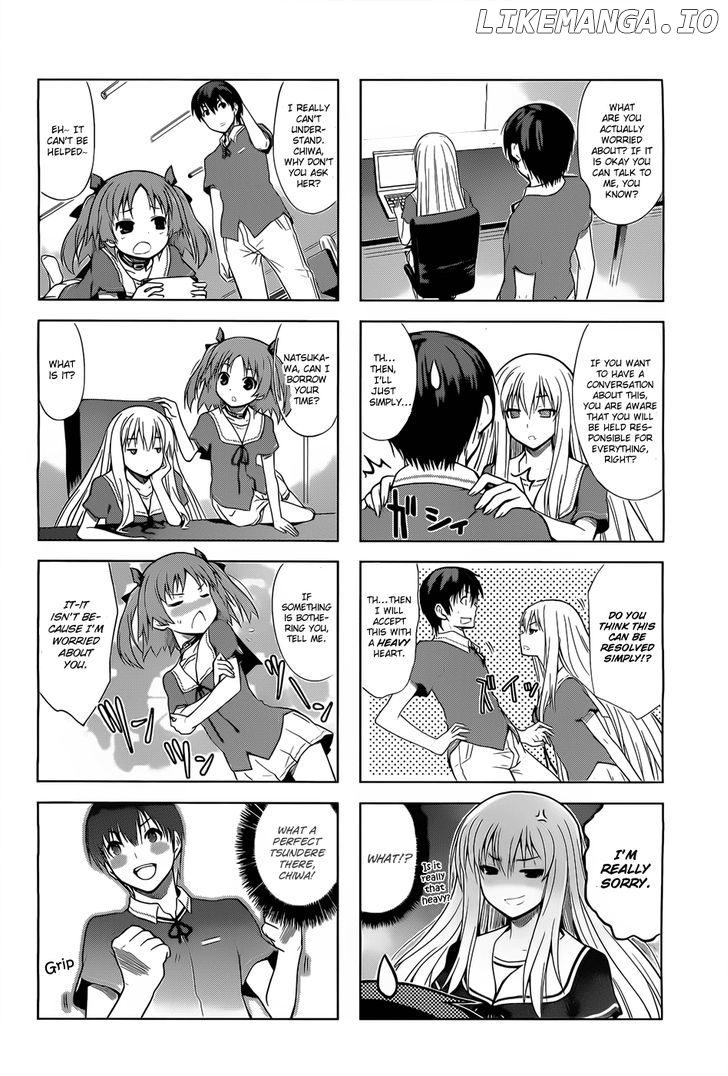 Ore no Kanojo to Osananajimi ga Shuraba Sugiru 4-Koma chapter 4 - page 5