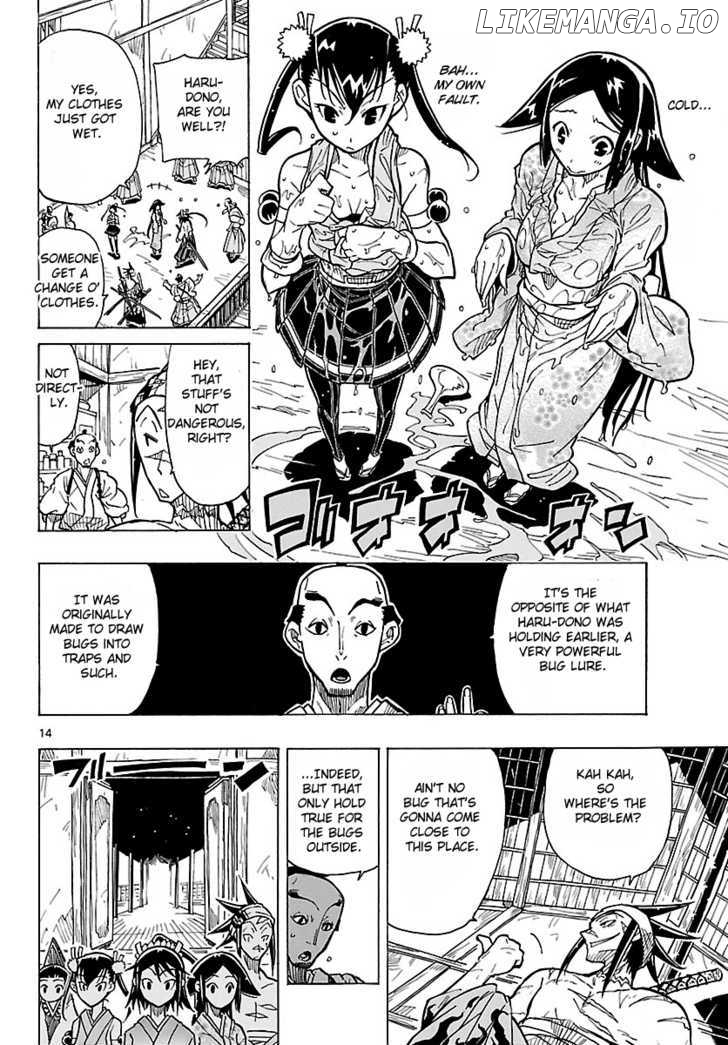 Mushibugyo chapter 8 - page 14