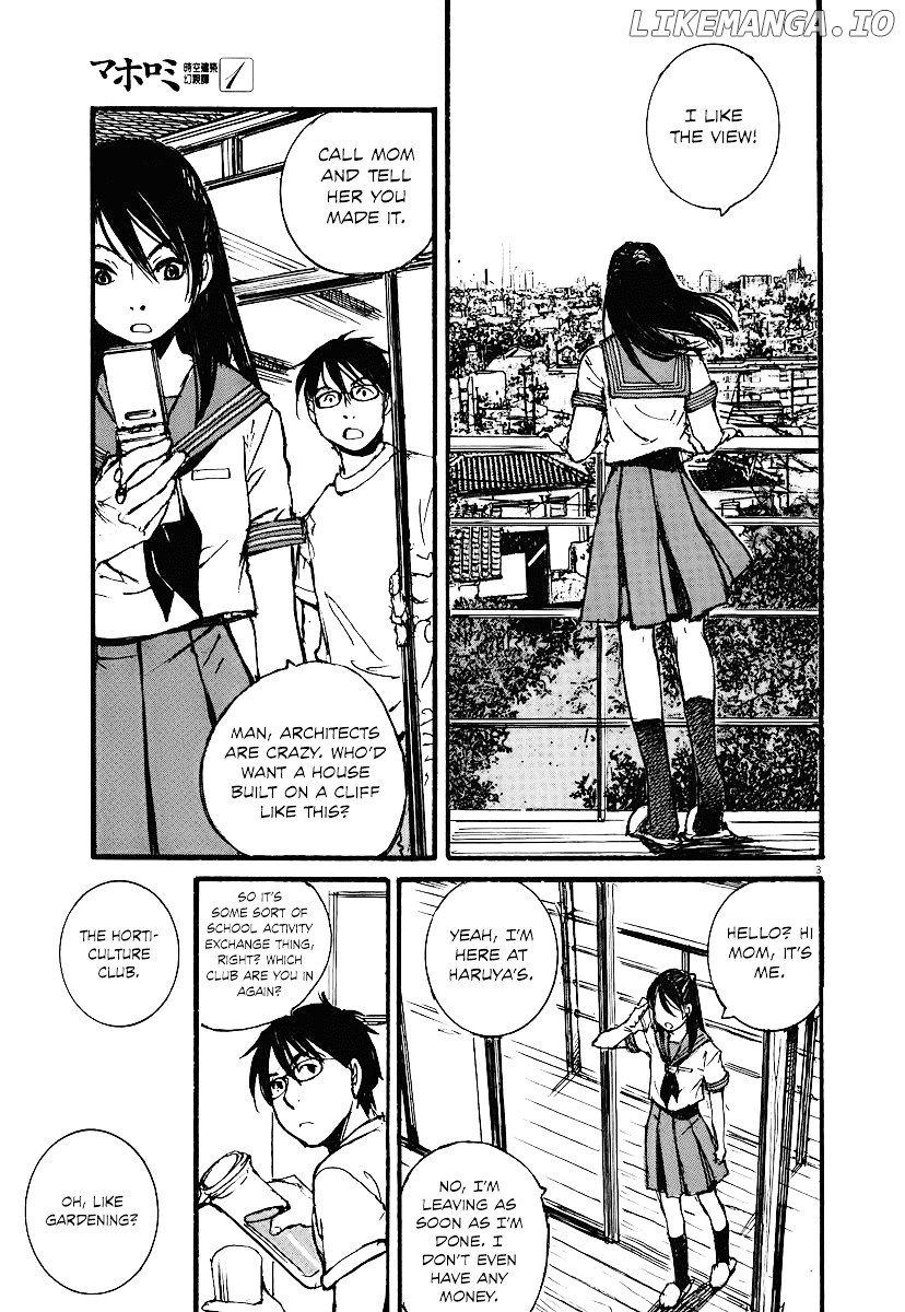 Mahoromi - Jikuu Kenchiku Genshitan chapter 3 - page 3