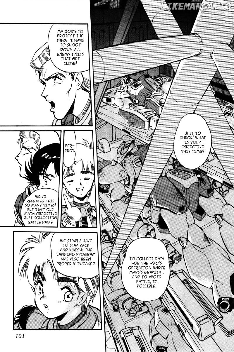 Kidou Senshi Gundam F90 chapter 5 - page 15