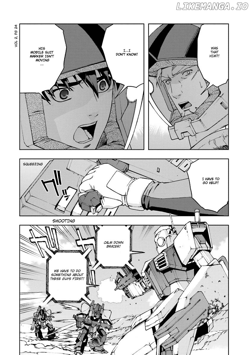 Kidou Senshi Gundam U.C. 0094 - Across The Sky chapter 3 - page 22