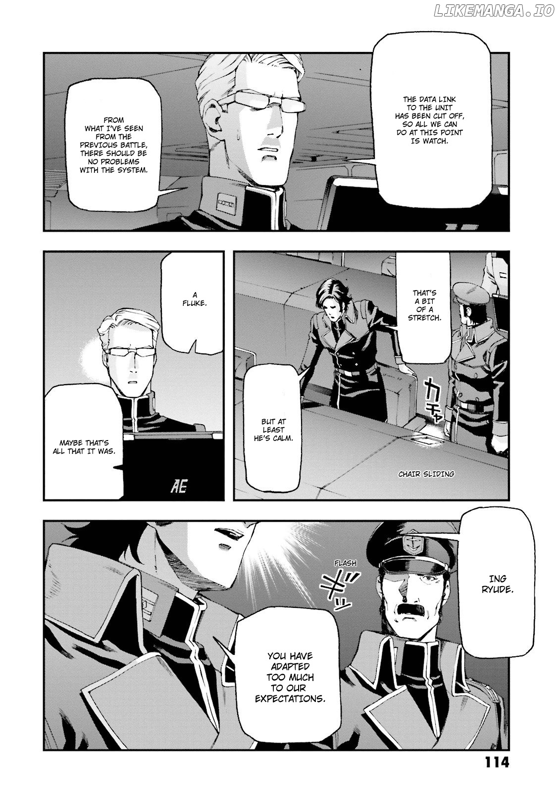 Kidou Senshi Gundam U.C. 0094 - Across The Sky chapter 15 - page 12