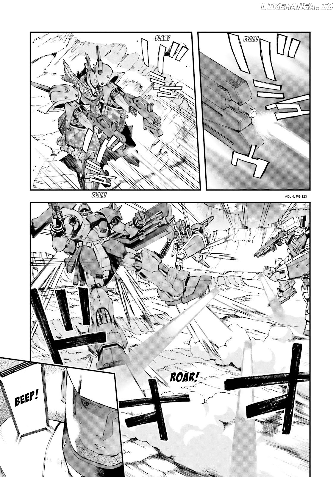 Kidou Senshi Gundam U.C. 0094 - Across The Sky chapter 15 - page 21