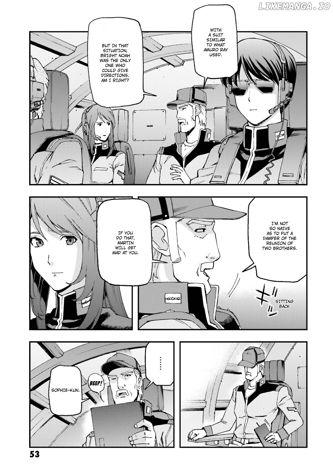 Kidou Senshi Gundam U.C. 0094 - Across The Sky chapter 14 - page 6