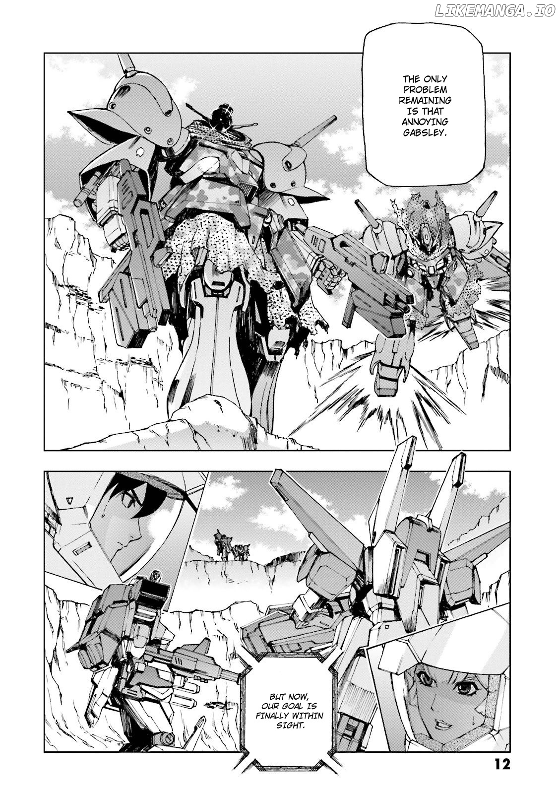 Kidou Senshi Gundam U.C. 0094 - Across The Sky chapter 13 - page 13