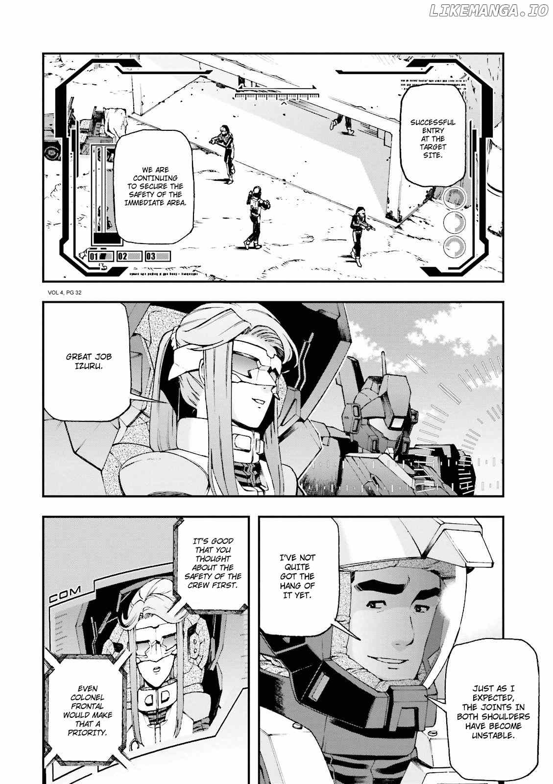 Kidou Senshi Gundam U.C. 0094 - Across The Sky chapter 13 - page 33