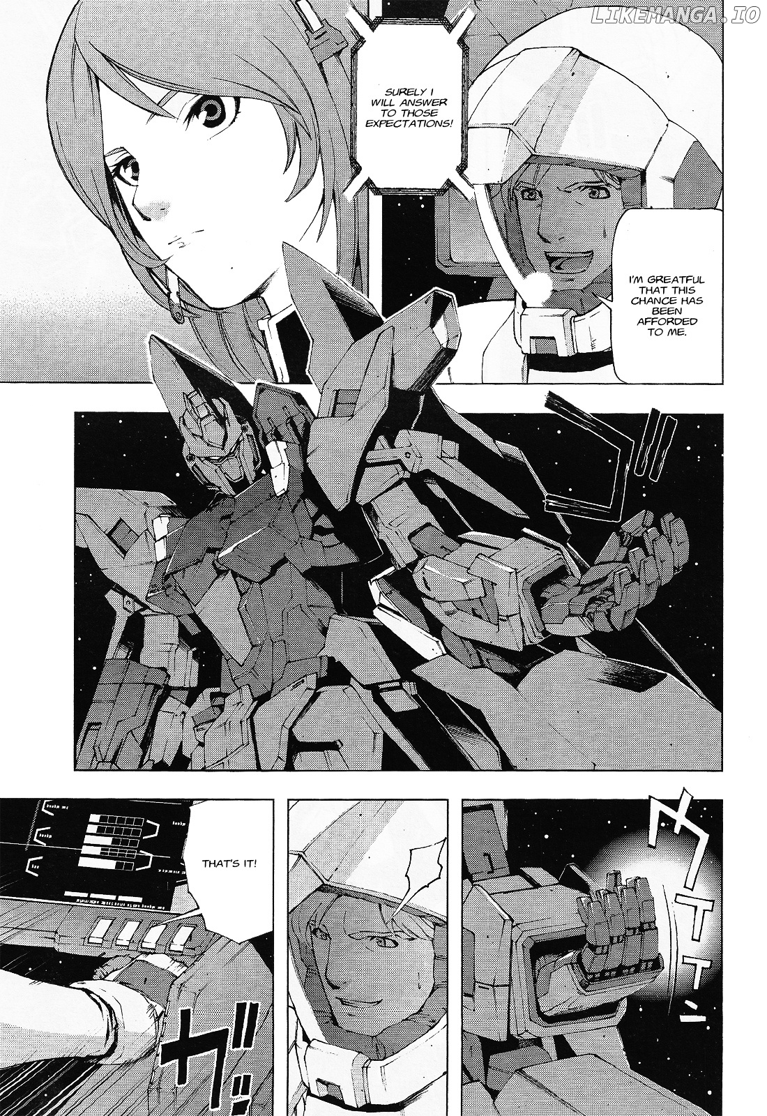 Kidou Senshi Gundam U.C. 0094 - Across The Sky chapter 1 - page 4