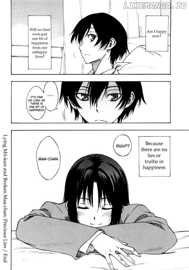 Lying Mii-kun and Broken Maa-chan: Precious Lies chapter 5 - page 42