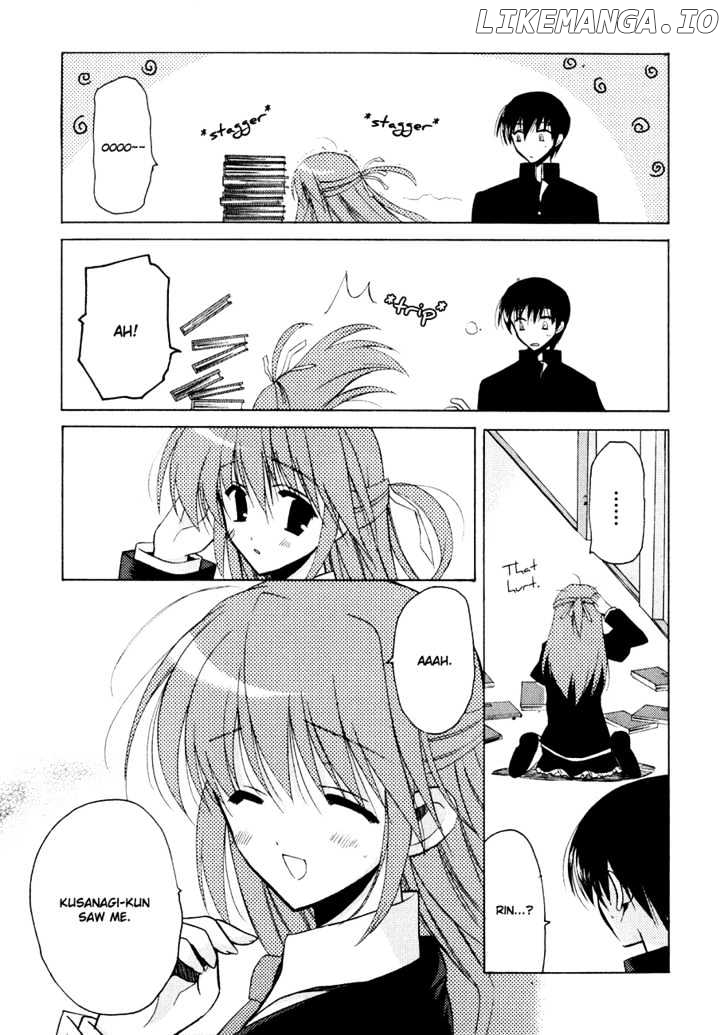 Sakura no Uta - The Fear Flows Because of Tenderness. chapter 5 - page 7