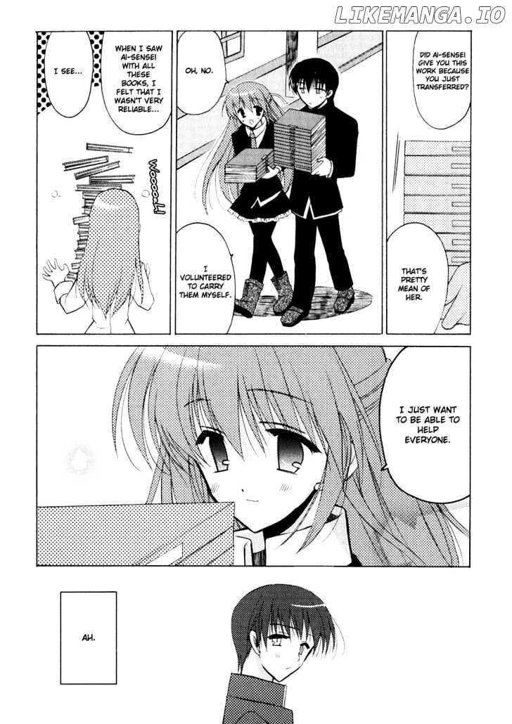 Sakura no Uta - The Fear Flows Because of Tenderness. chapter 5 - page 8