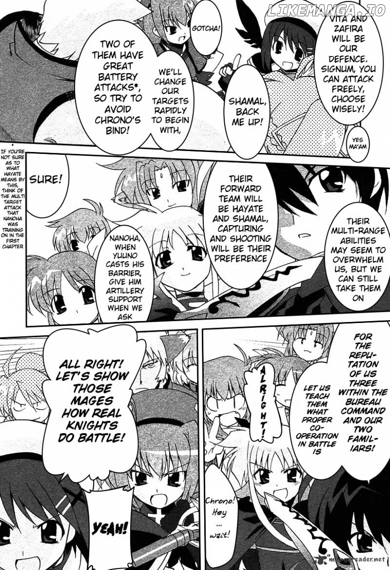 Mahou Shoujo Lyrical Nanoha A's chapter 8 - page 17