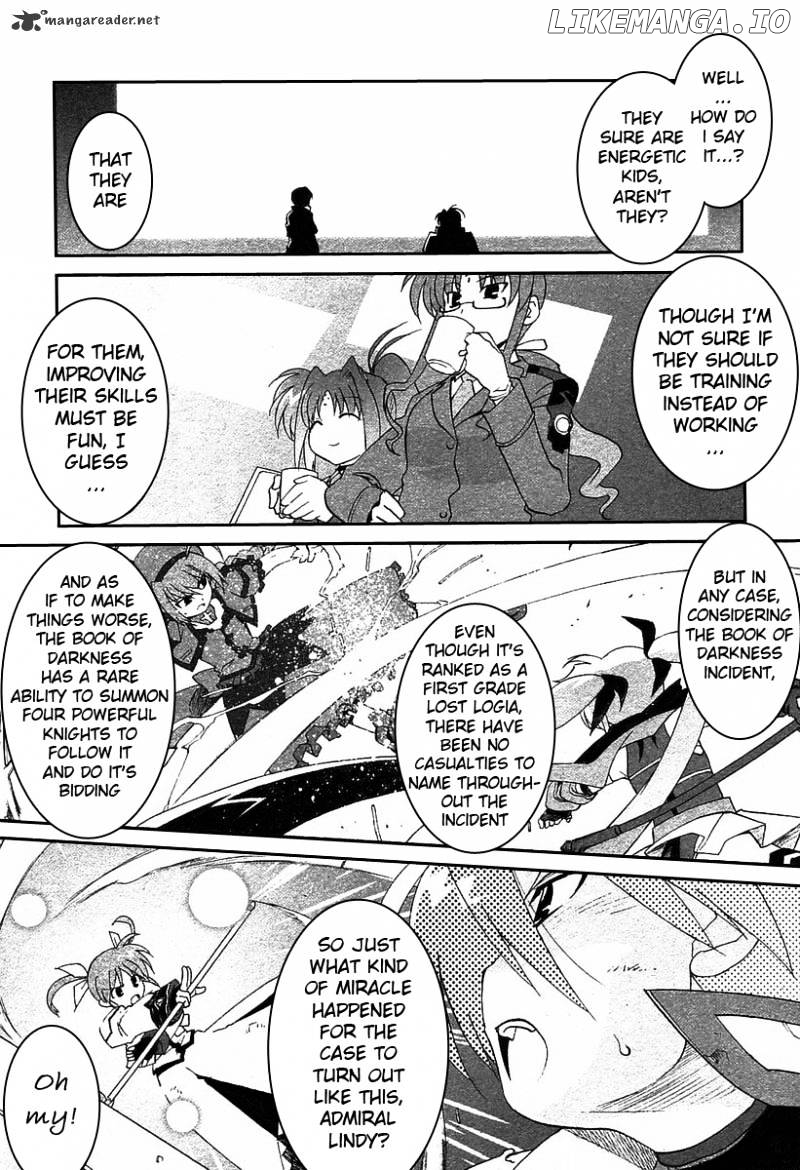 Mahou Shoujo Lyrical Nanoha A's chapter 8 - page 18