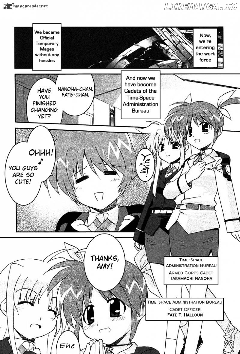 Mahou Shoujo Lyrical Nanoha A's chapter 8 - page 3