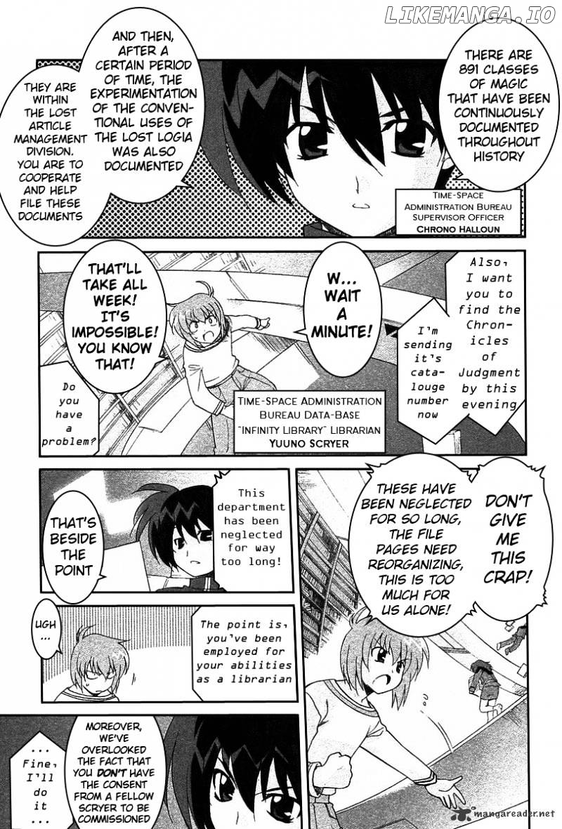 Mahou Shoujo Lyrical Nanoha A's chapter 8 - page 9