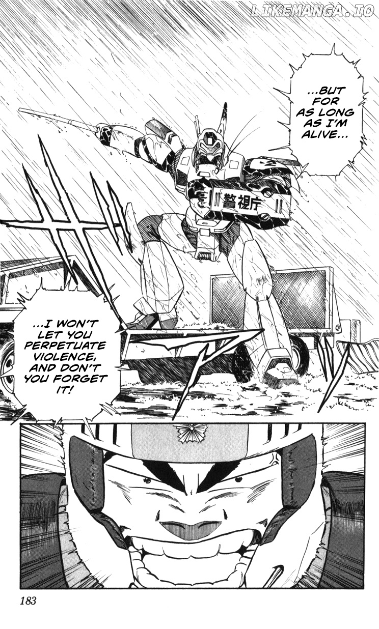 Kidou Keisatsu Patlabor chapter 19.2 - page 180